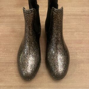 Report Glittery Black Winter Boots